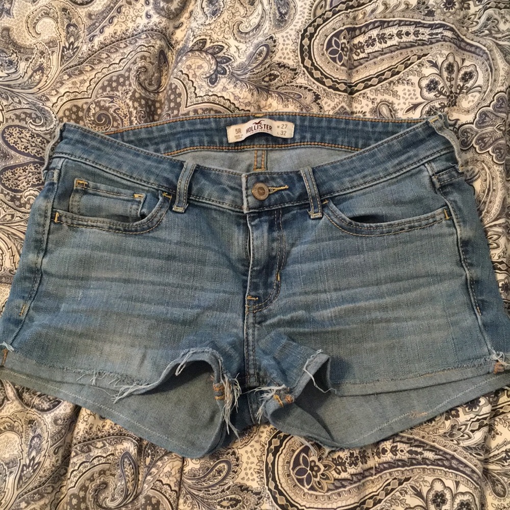 Hollister jean shorts